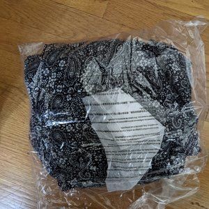 Plus Size Chiffon Paisley Dress